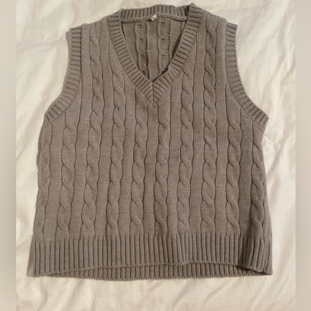 Grey Sweater Vest